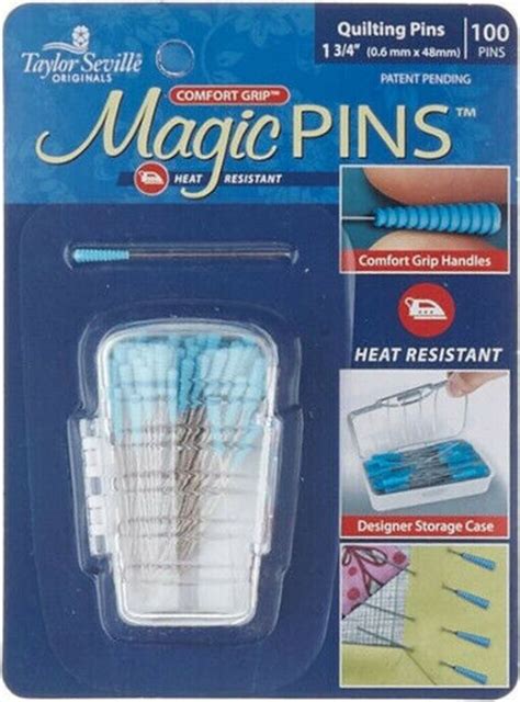 Magic pins quikting